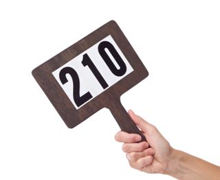 wine auction etiquette