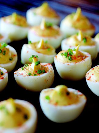 deviled eggs