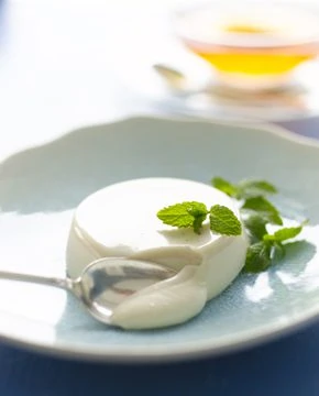 Mint Julep Panna Cotta