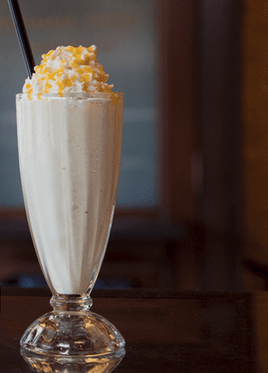 Bailey’s and Frangelico milkshake.