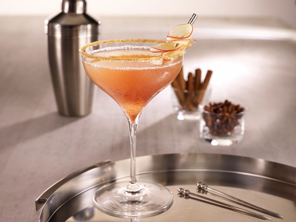 apple spiced martini