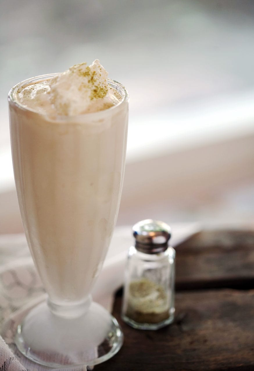 mezcal caramel shake