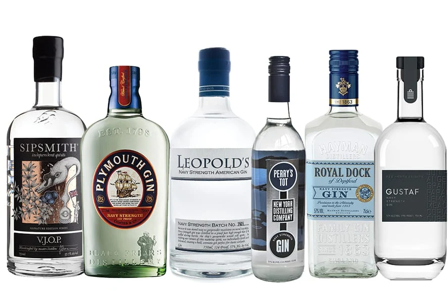 nay-strength gin