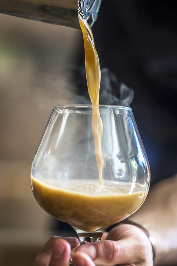 smoke cocktail