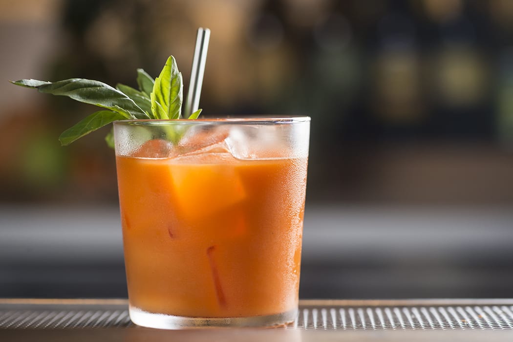 carrot juice mocktail