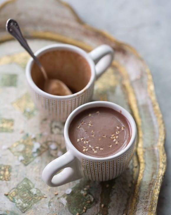 tahini hot chocolate