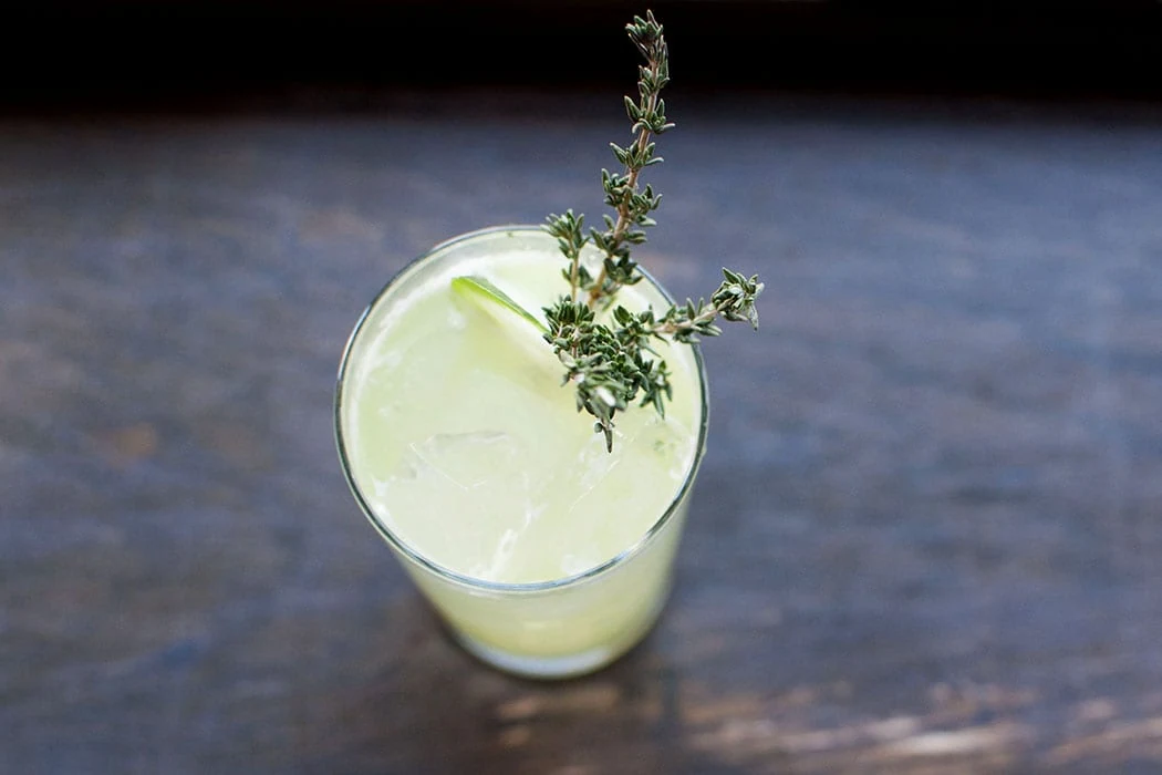 Cucumber Thyme Fizz