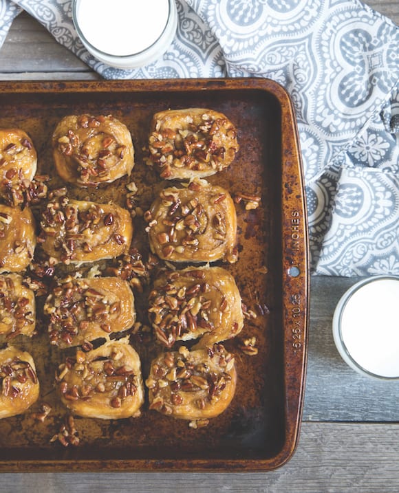 marzen pecan caramel rolls