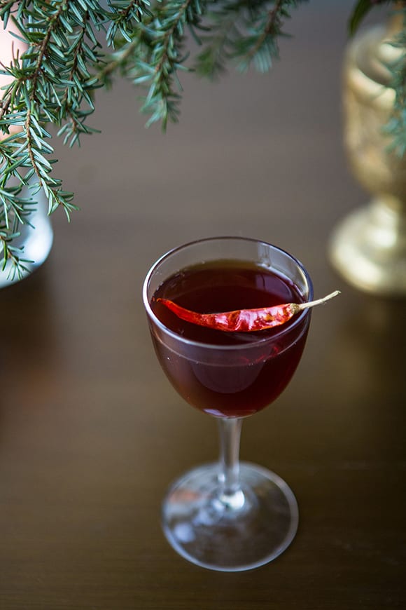 Spicy Whiskey Cocktail