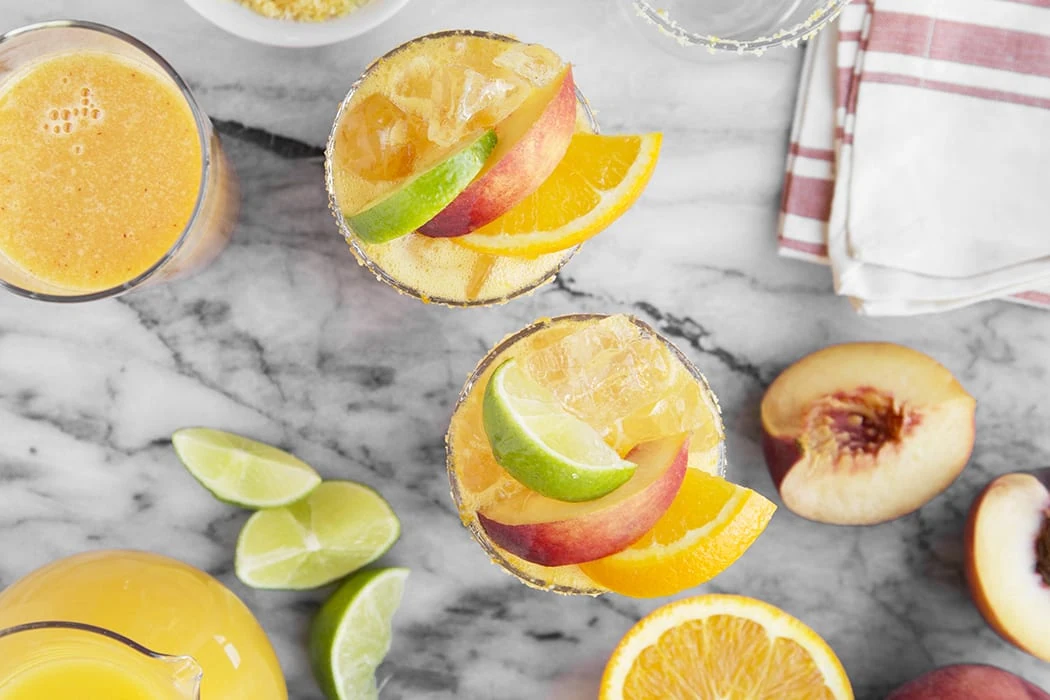 Peach and Orange Punch
