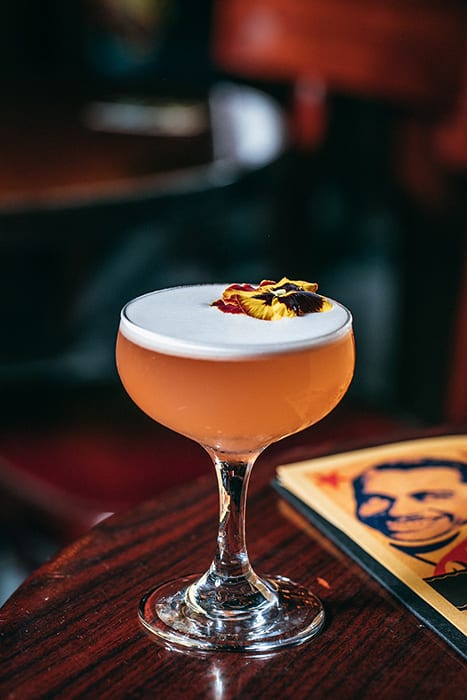 Rum Campari Sour