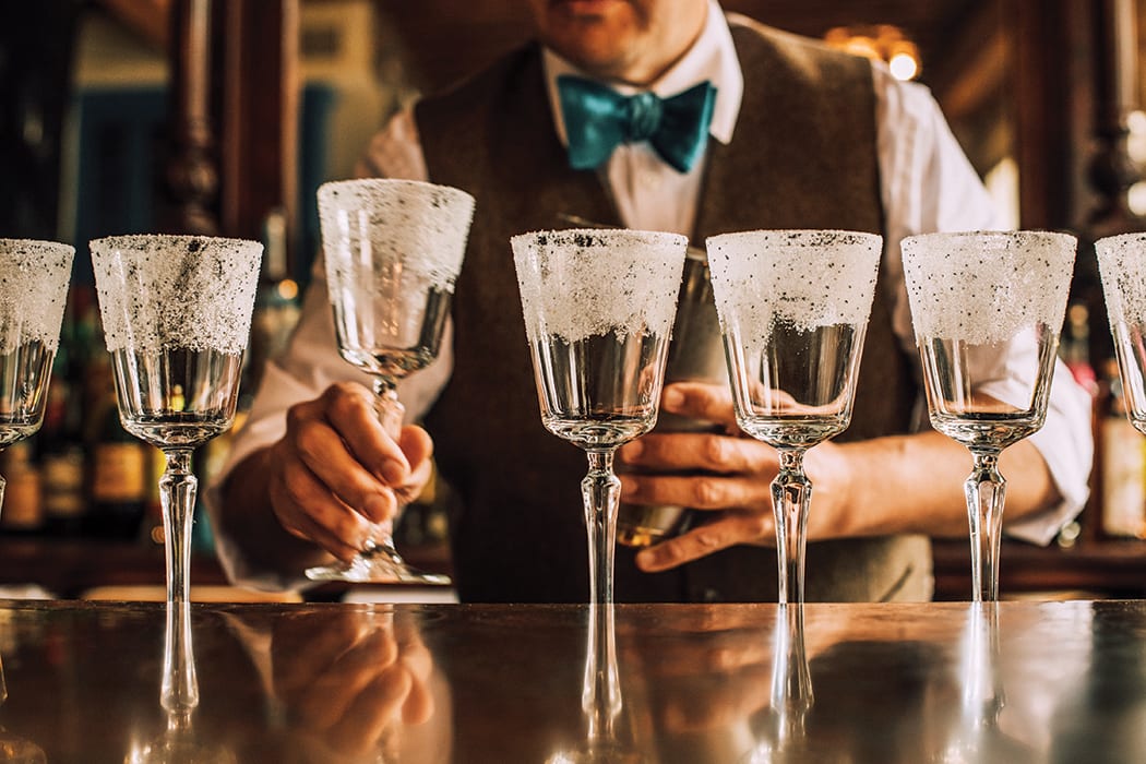 Rimmed Cocktail