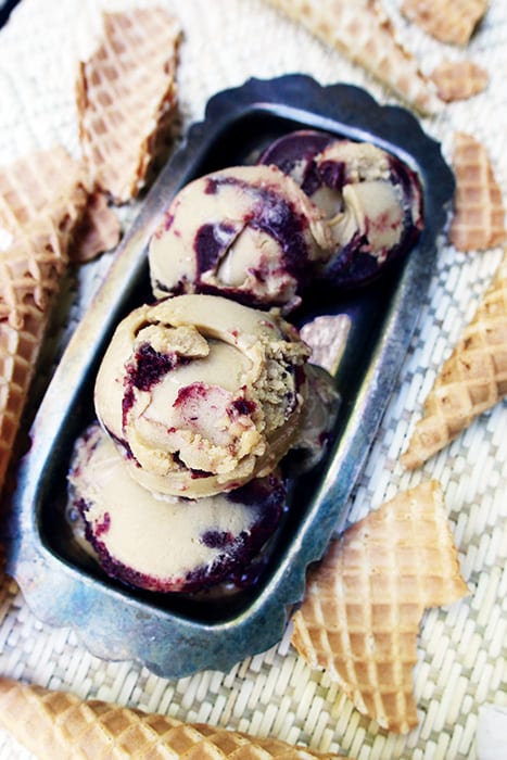 Imperial Stout Milk Sorbet