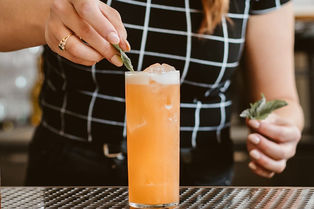 Strawberry Nights vodka cocktail