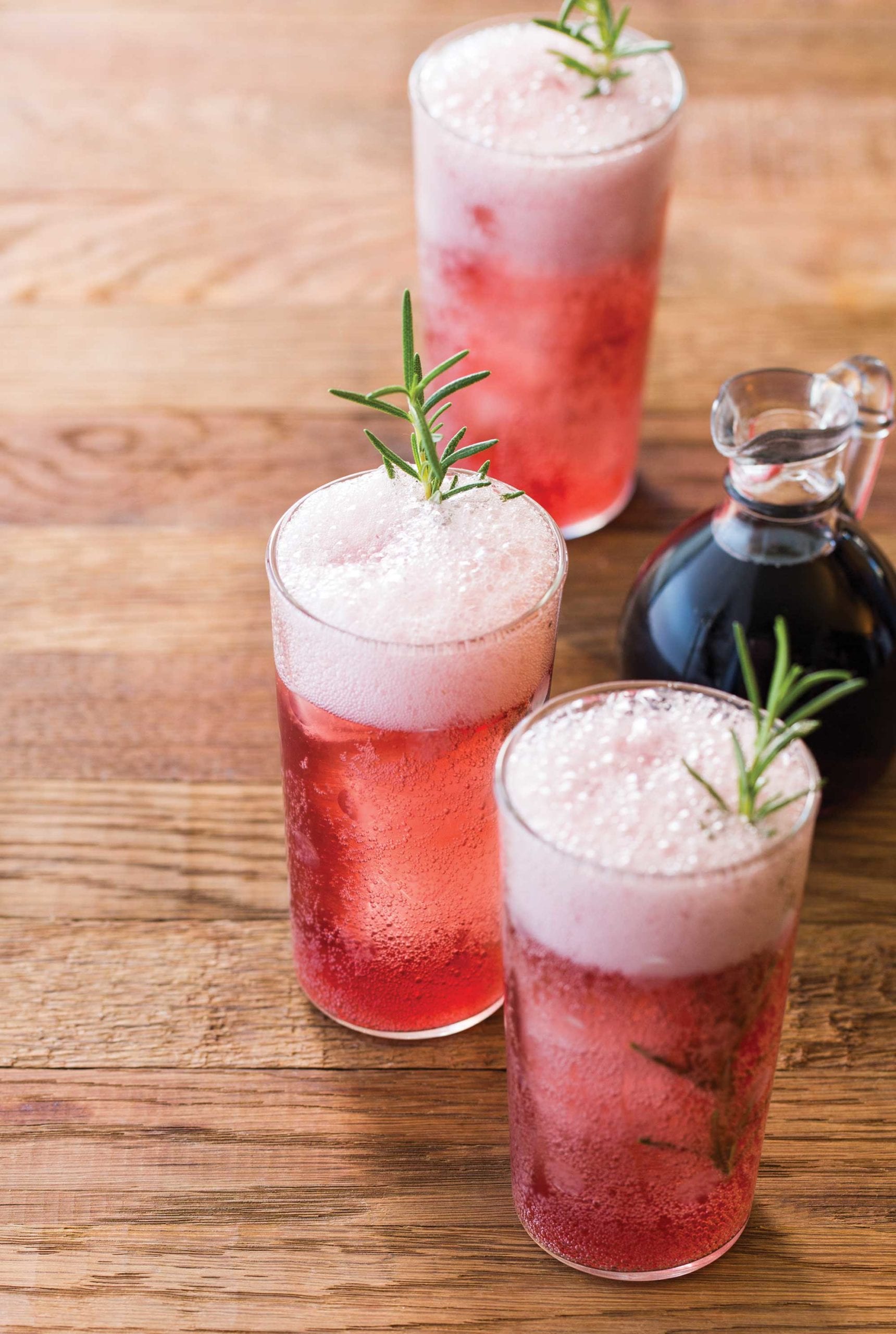 Concord Grape and Rosemary Soda