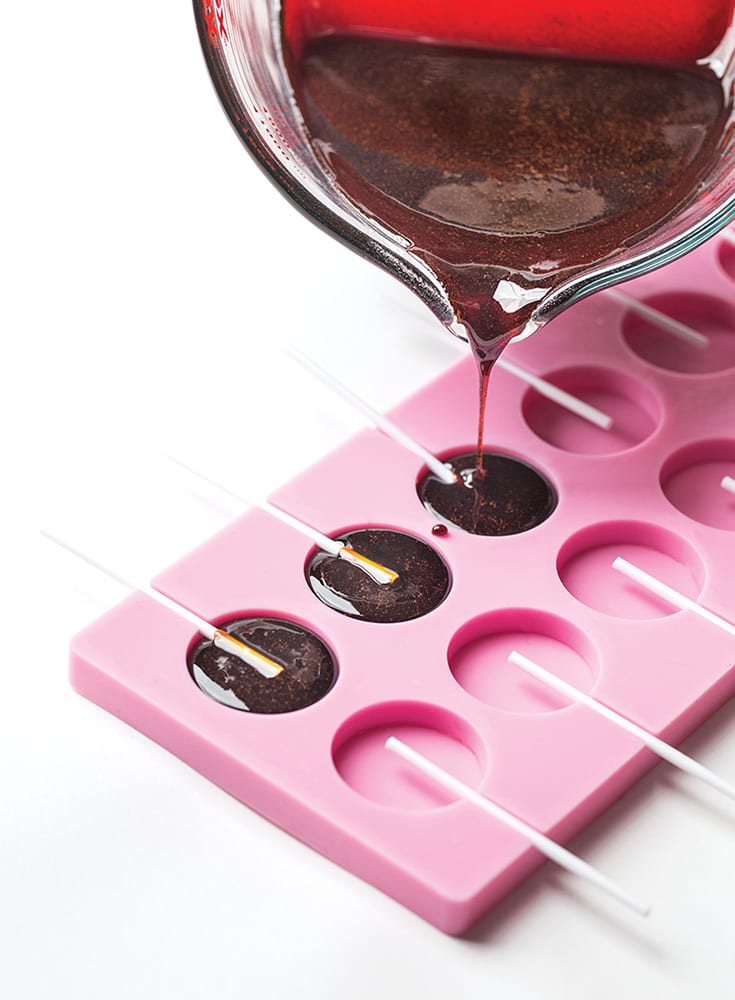 coffee lollipops