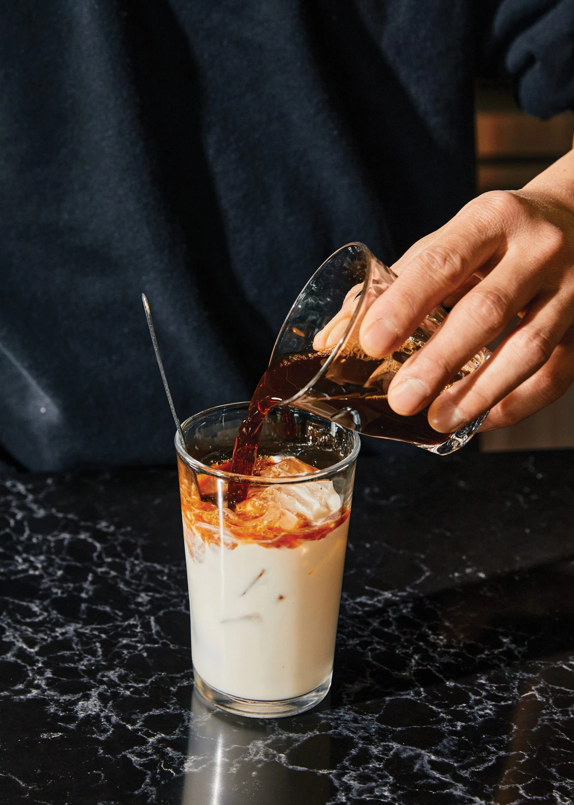 Vietnamese yogurt coffee