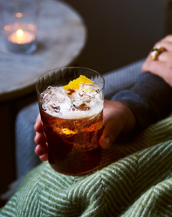 Smoky Cola Highball