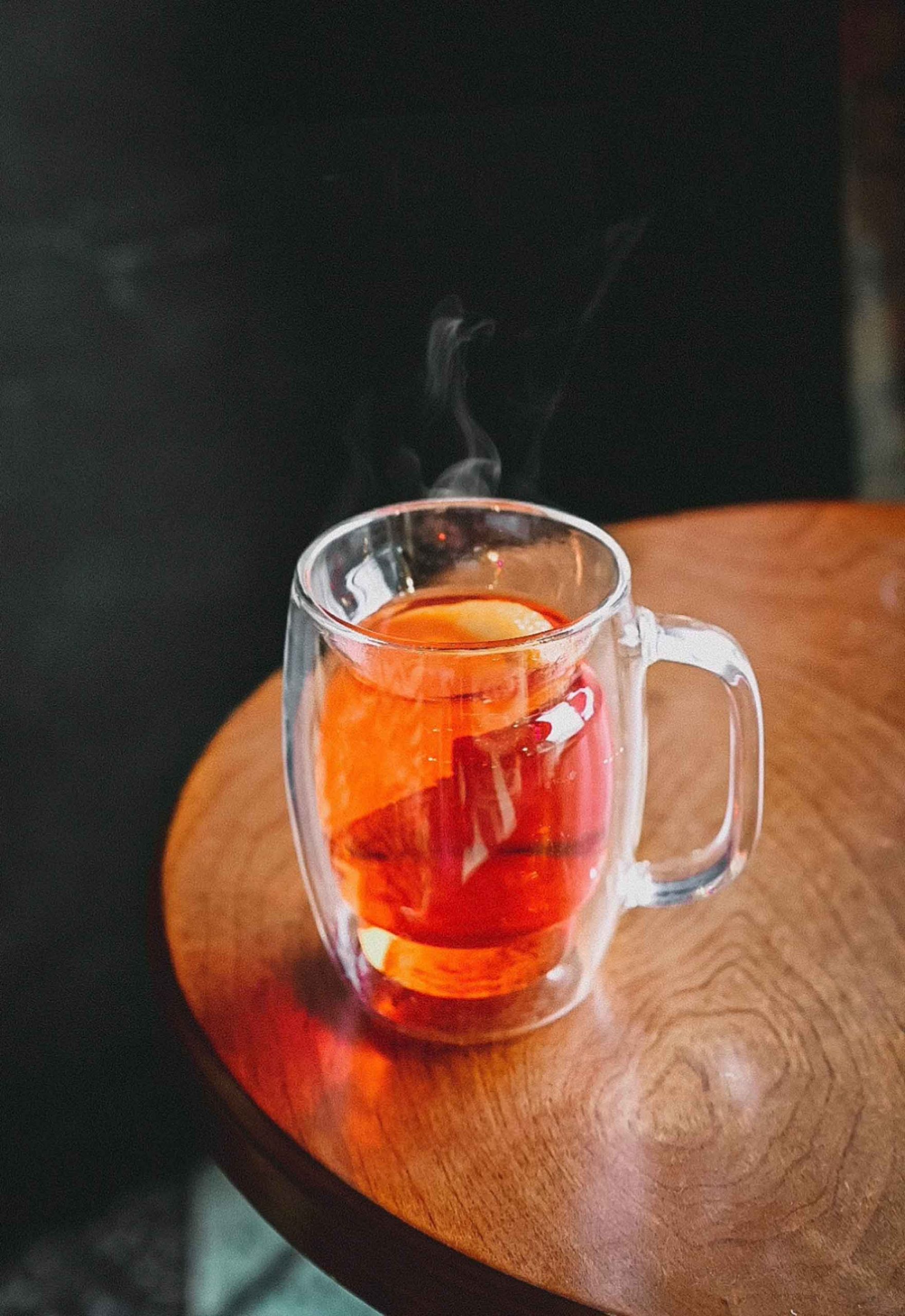 Hot Negroni hot classic cocktails