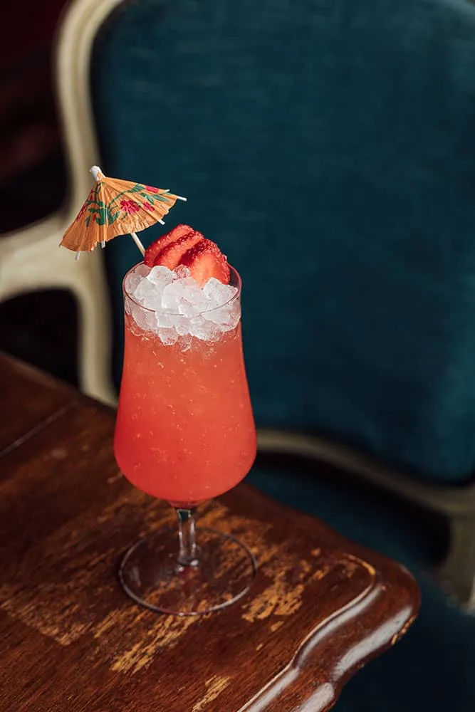 Birds of Paradise Strong Water cocktail