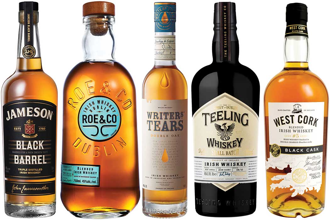 Irish whiskeys
