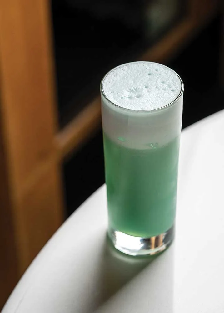Violet Gin Fizz
