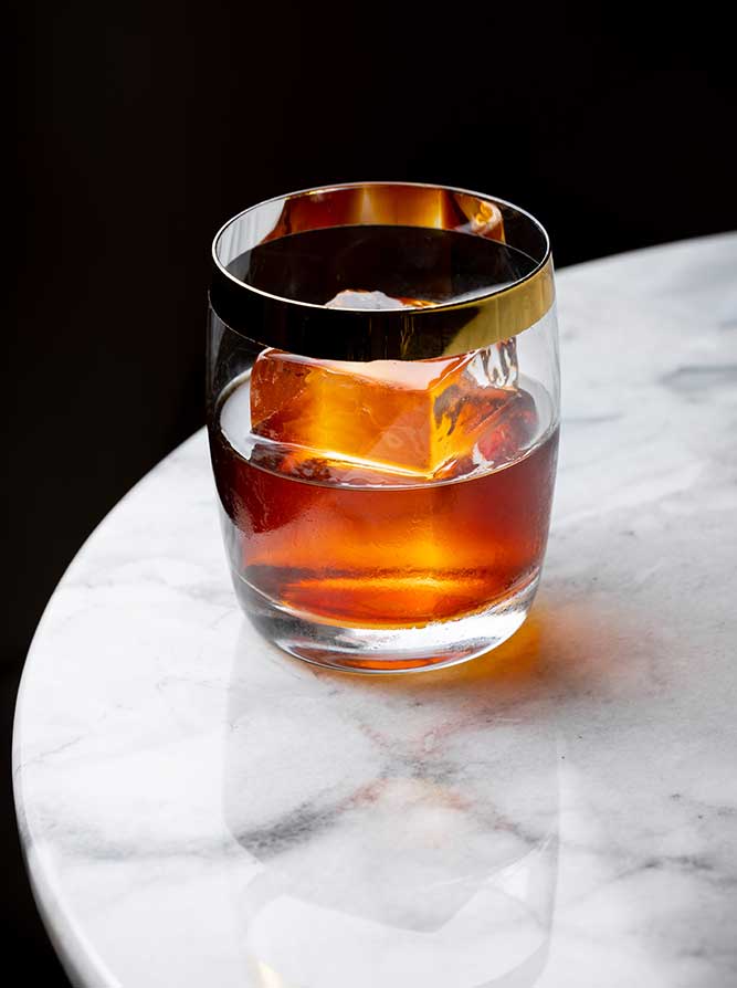 Camp Maclean rye cocktail