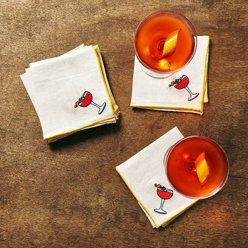 Negroni napkins