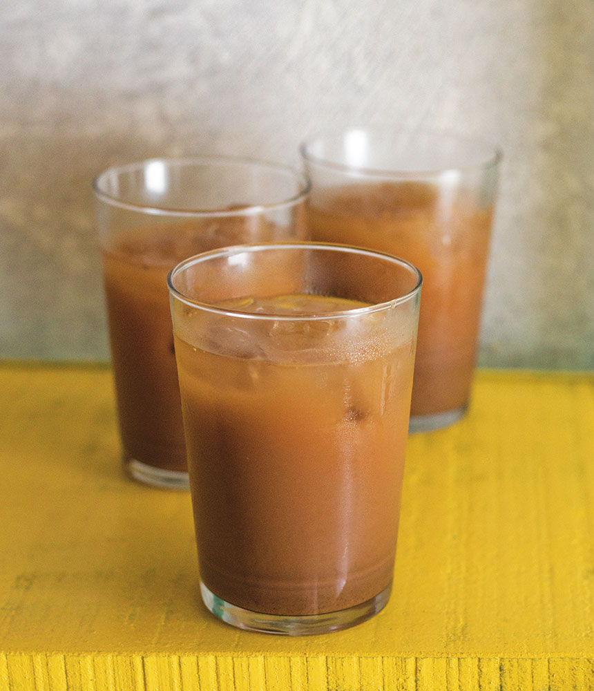 Chocolate Pinole Drink