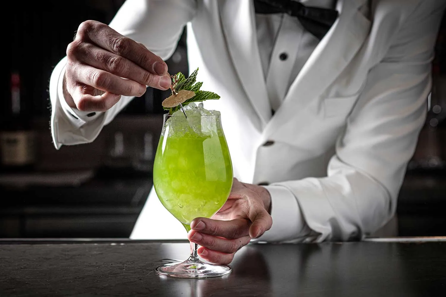 Mint Royalty cucumber vodka cocktail