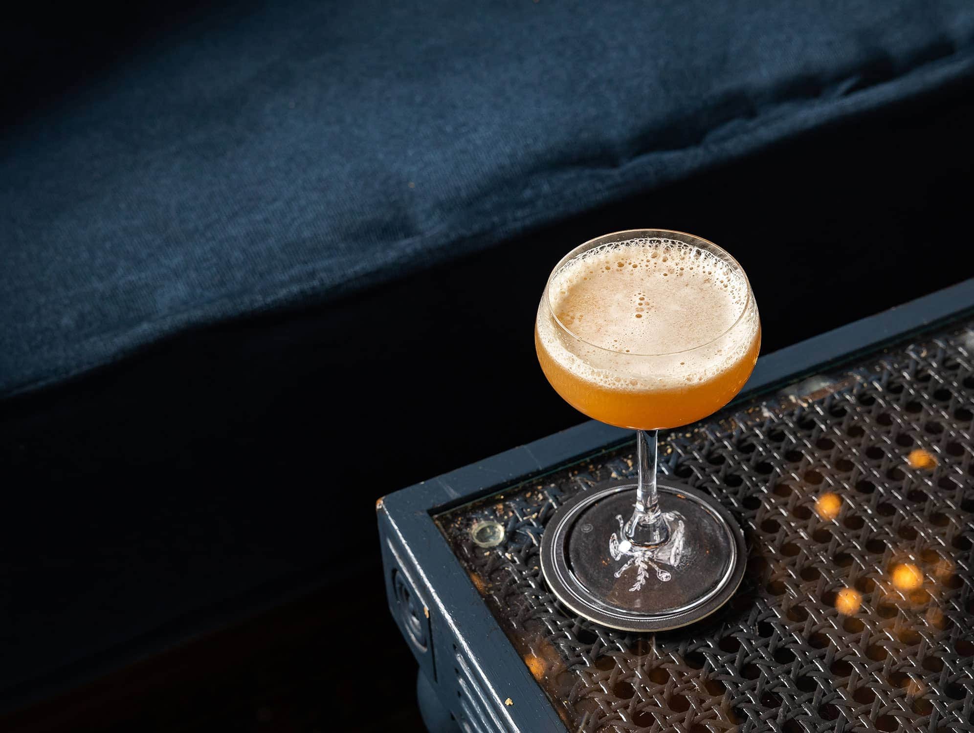 Death & Co high-proof rye whiskey cocktail