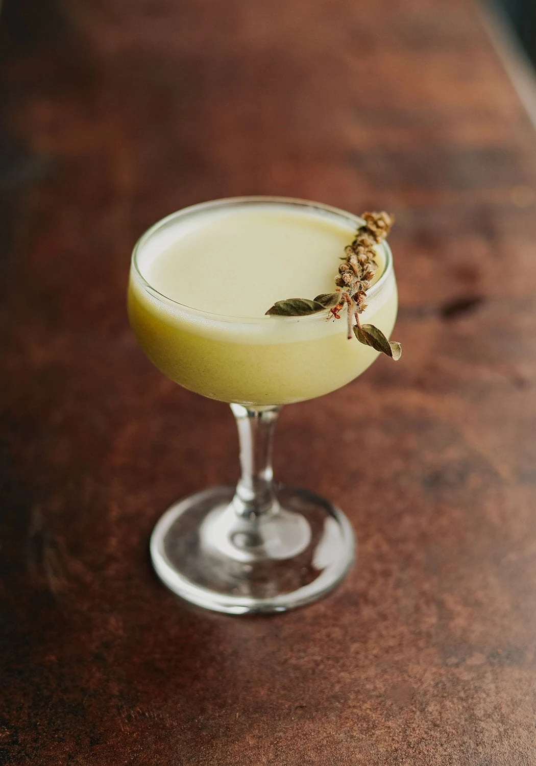 The Jones Assembly basil gin cocktail