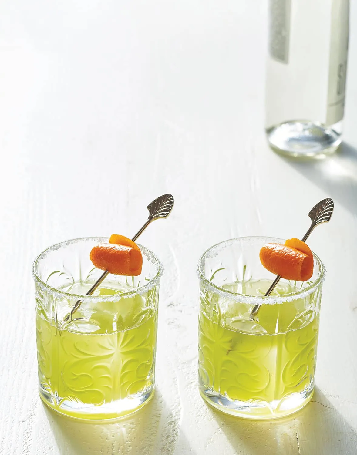 Superclean summer drink sotol margarita twist