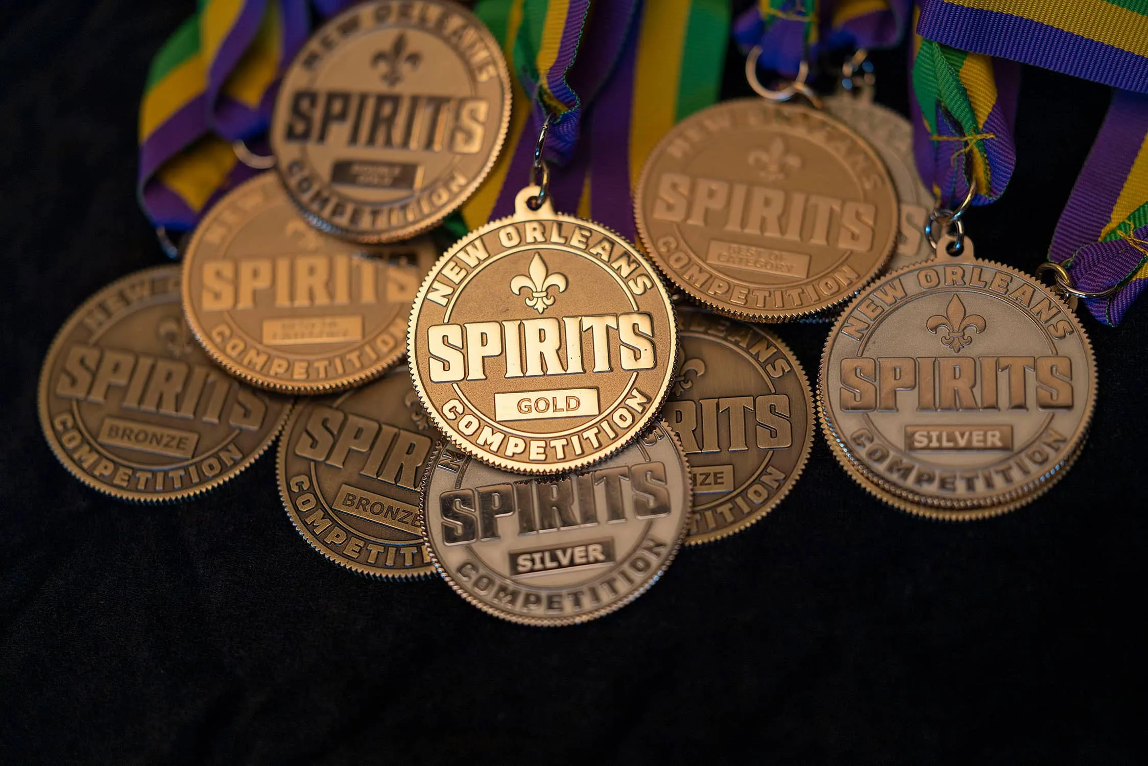2023 New Orleans Spirits Competition medals