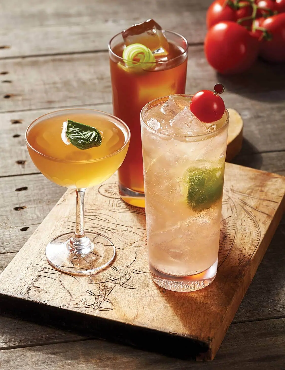 Tomato cocktails