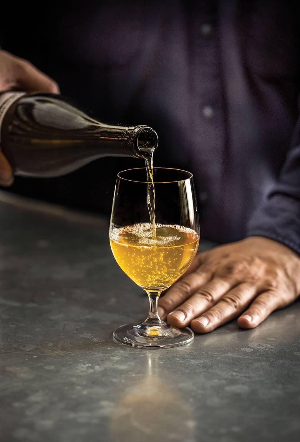 Frenchette wine pouring