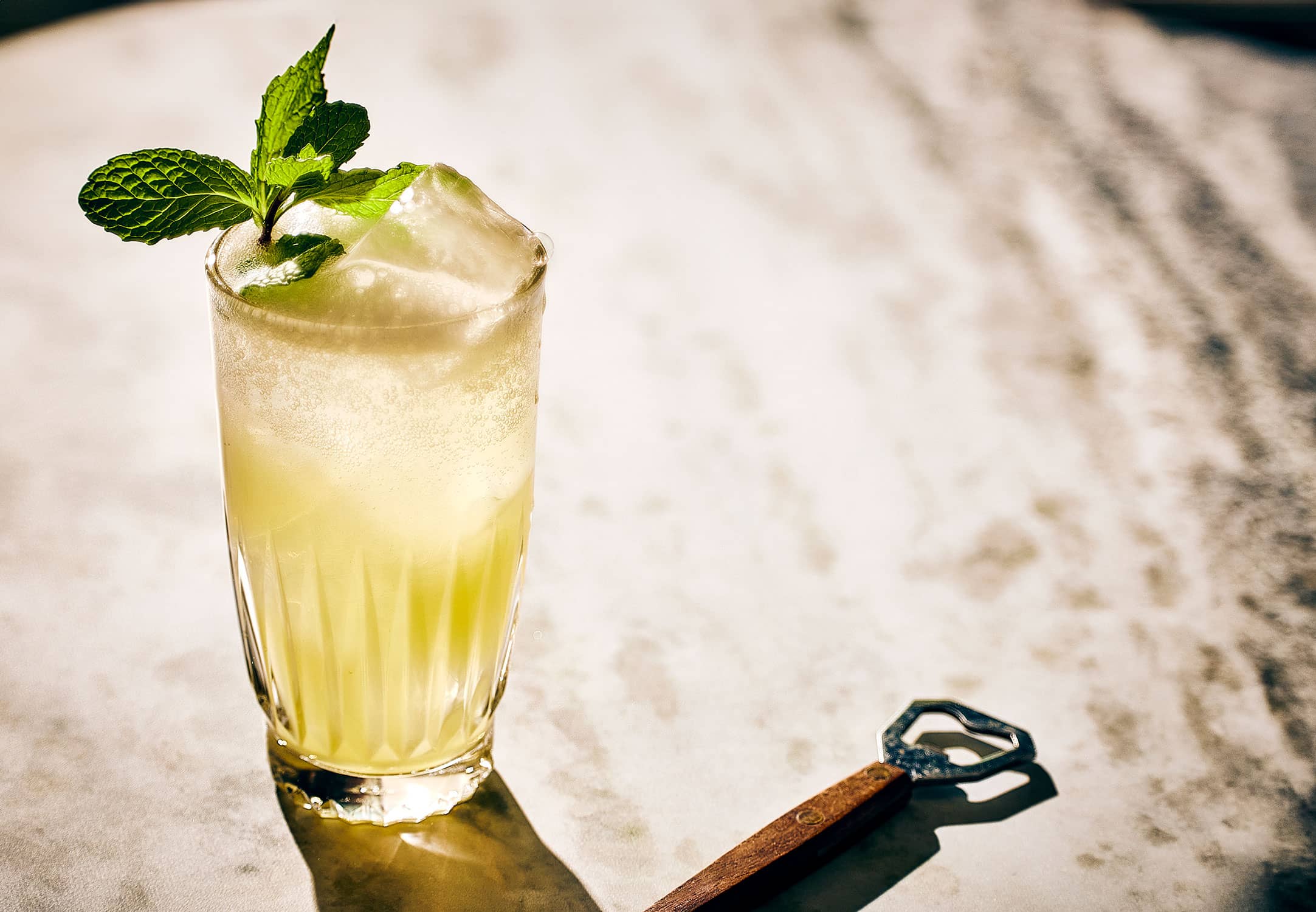 Parisian Dispatch blanc vermouth cocktail