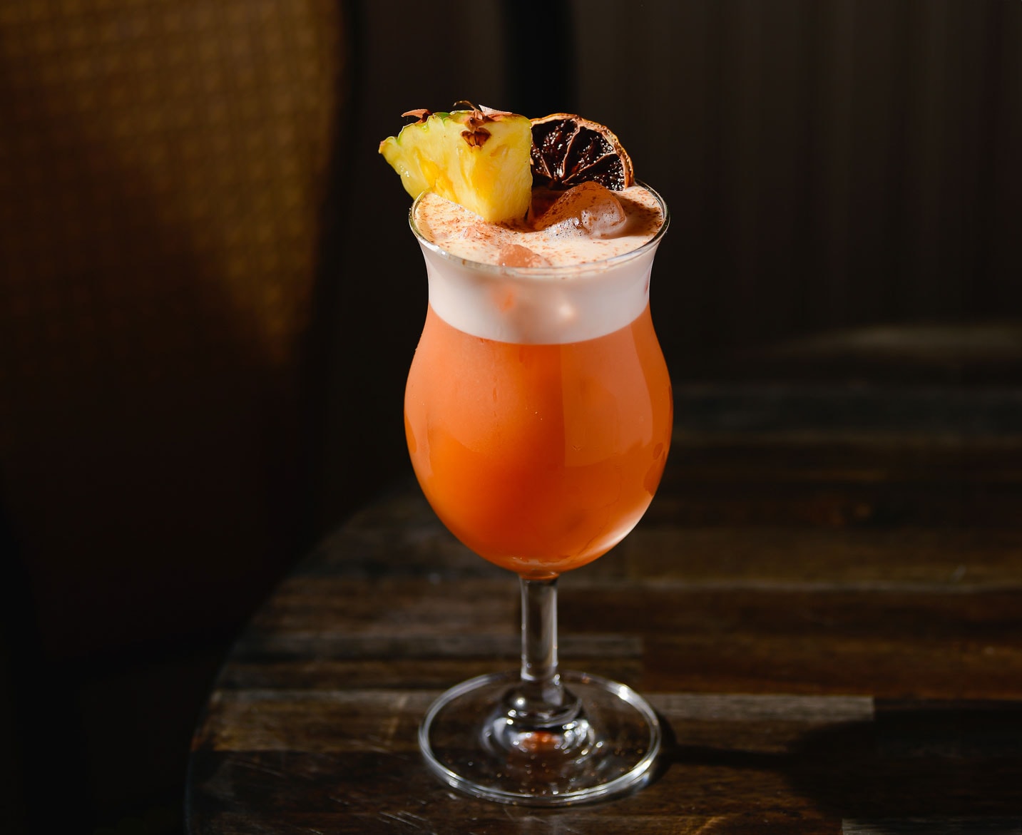 Paint the Town tropical carrot cocktail Bar Louise