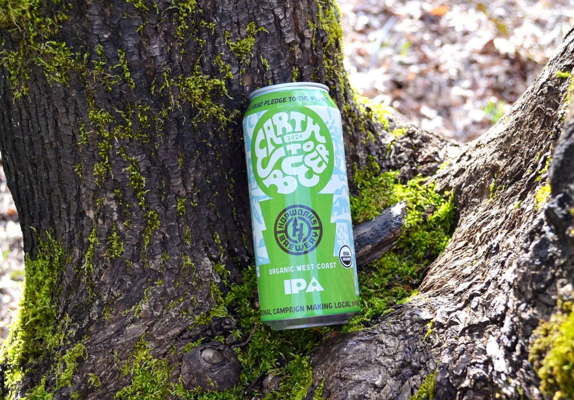 Hopworks Earth to Beer Organic IPA