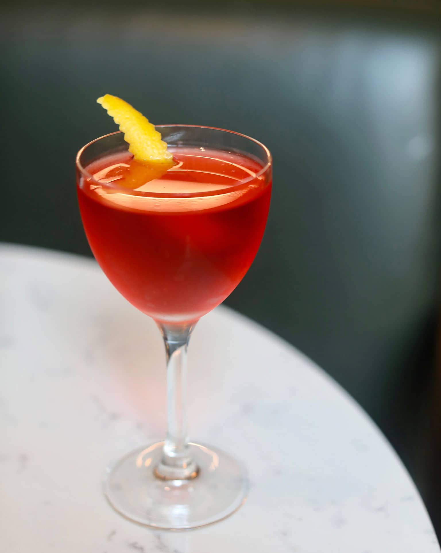 Red Oolong Negroni