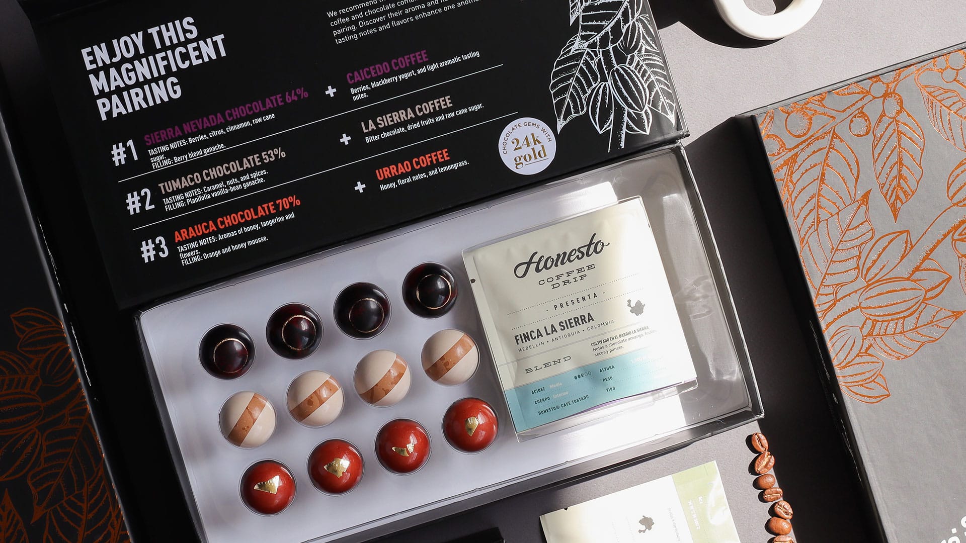 Coffee and Chocolate Tasting Kit