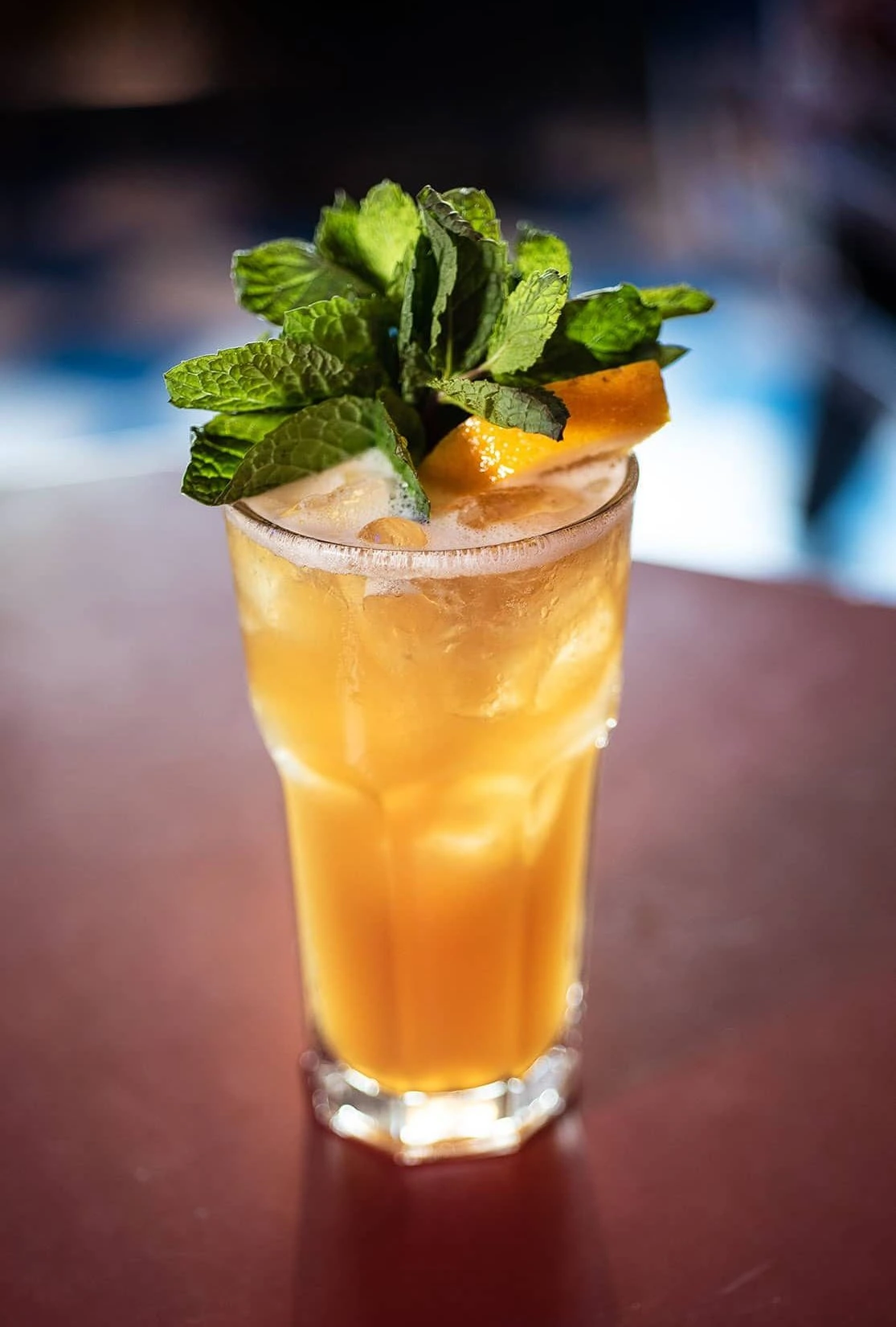 Tiger's Claw: winter tropical highball from Gilly's House of Cocktails