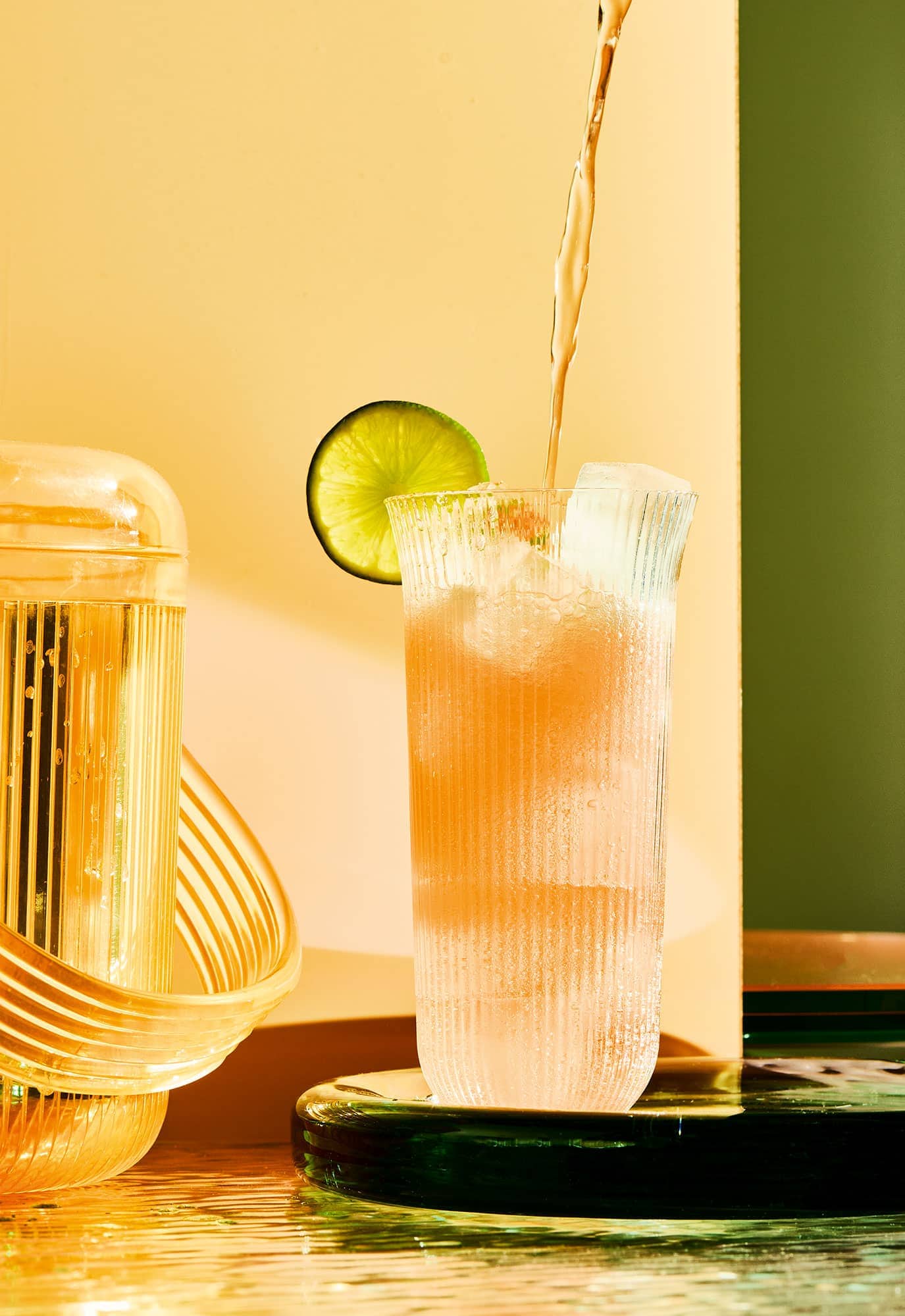 Sour Strawberry Highball