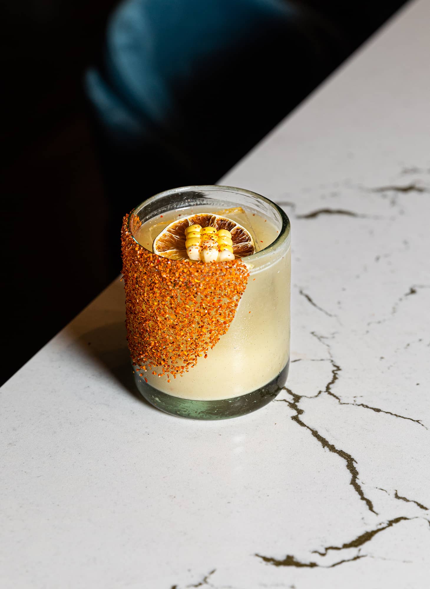 Masa & Agave corn cocktail