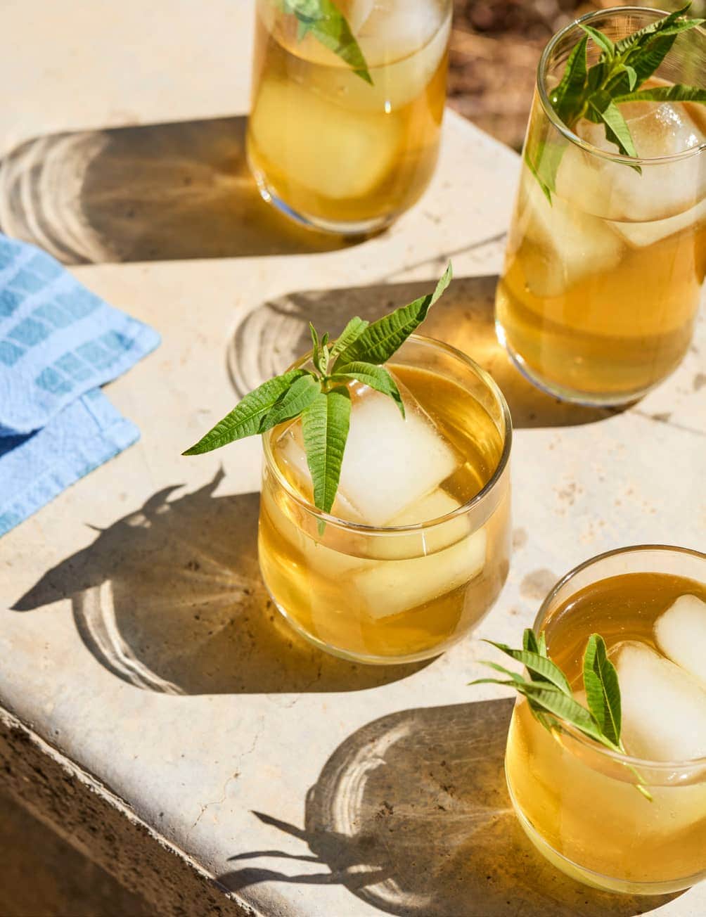 Lemon Verbena Iced TEa