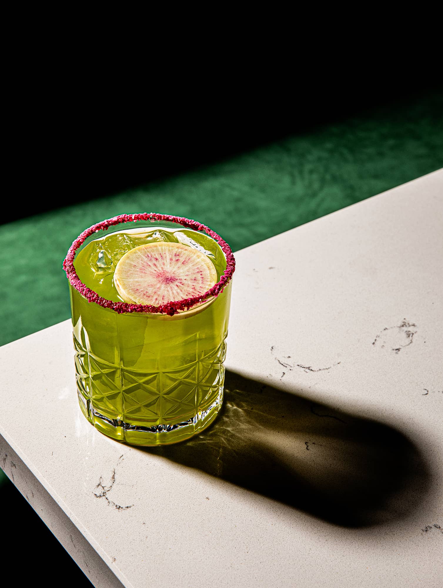 XO Brasserie The Guav-Zilla: A Tropical Green Juice Cocktail
