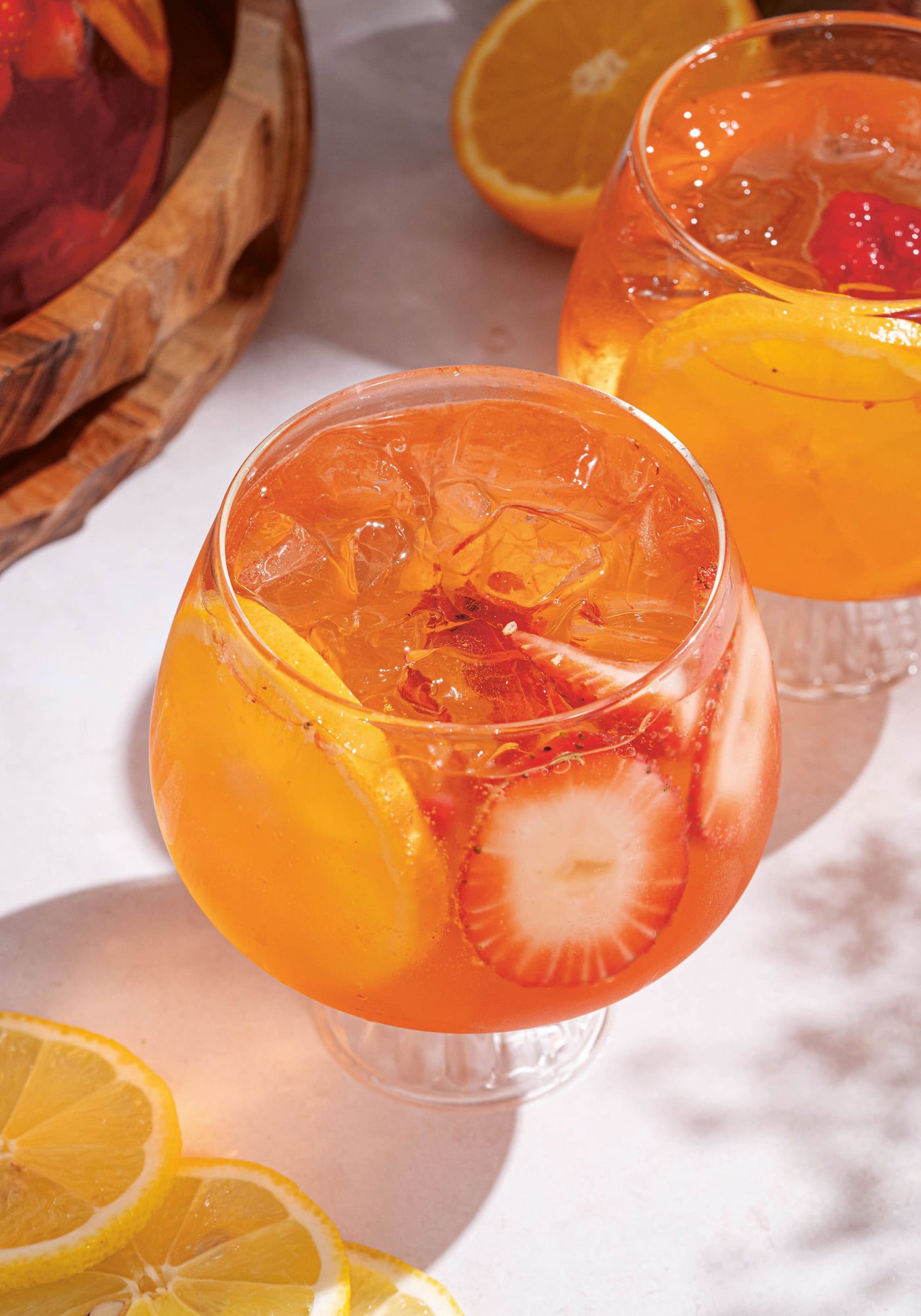Aperol Rosé Sangria