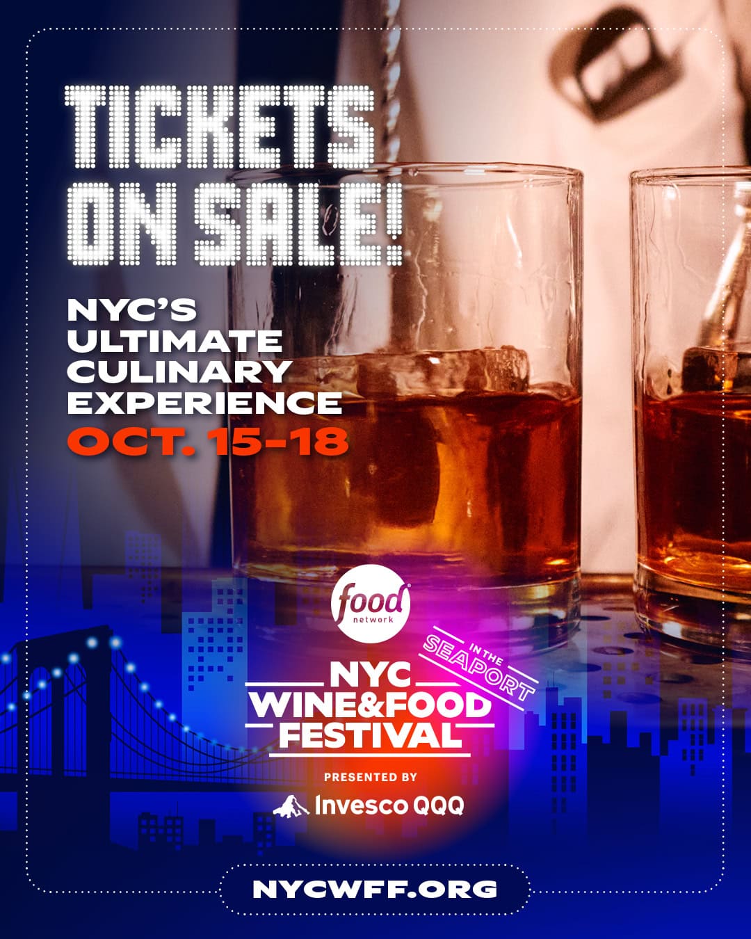 NYC Wine & Food Festival Returns for Four Days of Food, Drinks, and Culinary Stars