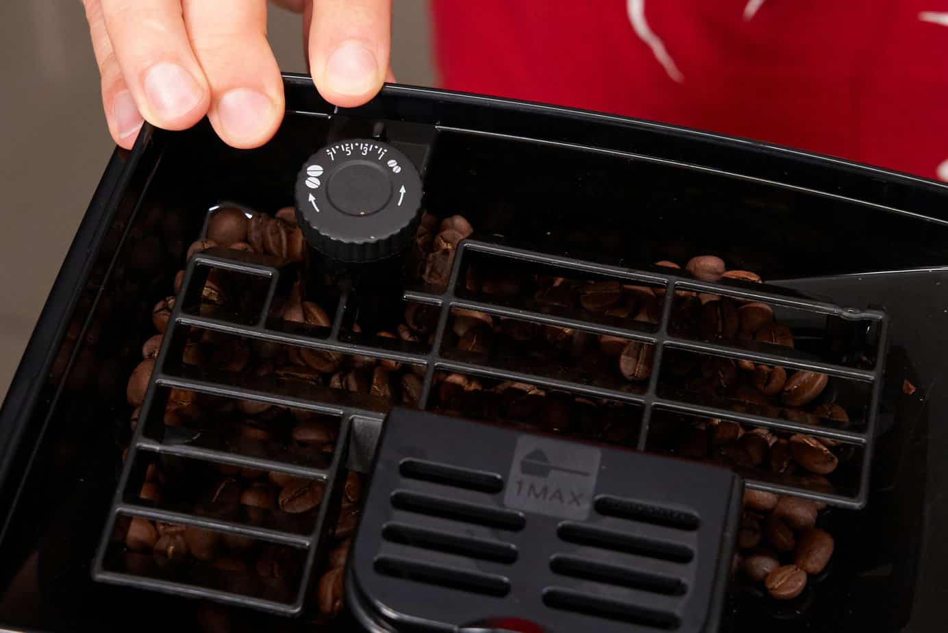 DeLonghi Magnifica Start Mahlgrad Einstellen