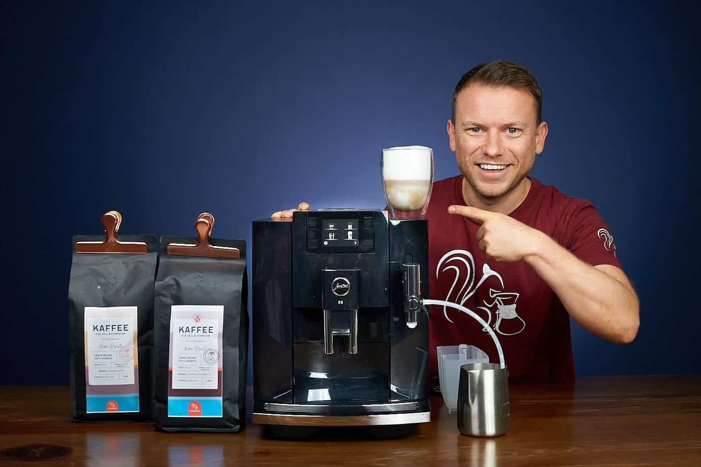Jura E8 Kaffeevollautomat Test Arne